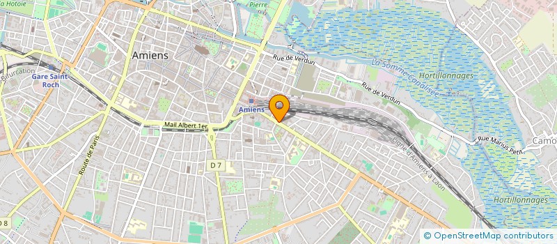 localisation de l'entreprise MONSIEUR SACHA LE BERRE à AMIENS