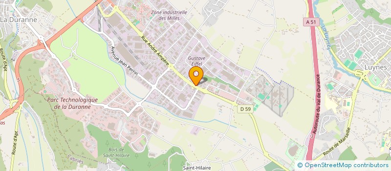 localisation de l'entreprise MONSIEUR SACHA LE GOFF  AIX-EN-PROVENCE