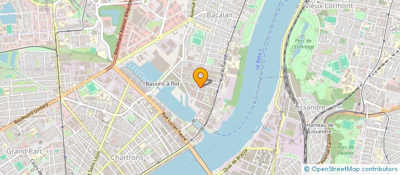 localisation de l'entreprise MONSIEUR SACHA LE RUE  BORDEAUX