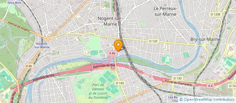 localisation de l'entreprise MONSIEUR SACHA LECHAN  NOGENT-SUR-MARNE