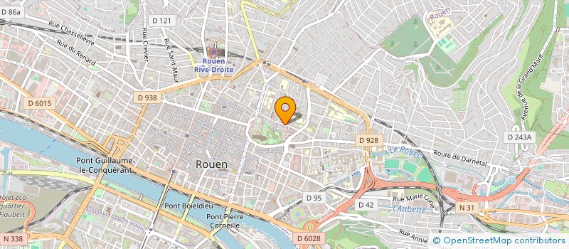 localisation de l'entreprise MONSIEUR SACHA LEFEBVRE  ROUEN