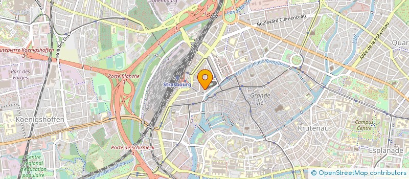localisation de l'entreprise MONSIEUR SACHA LEHNE à STRASBOURG