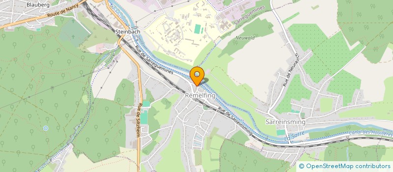 localisation de l'entreprise MONSIEUR SACHA LELOIRE  REMELFING