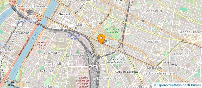 localisation de l'entreprise MONSIEUR SACHA LISKOWITCH  LYON