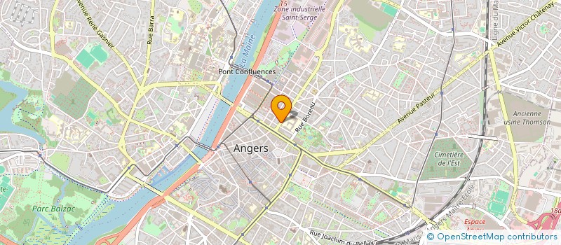 localisation de l'entreprise MONSIEUR SACHA LOISEAU à ANGERS