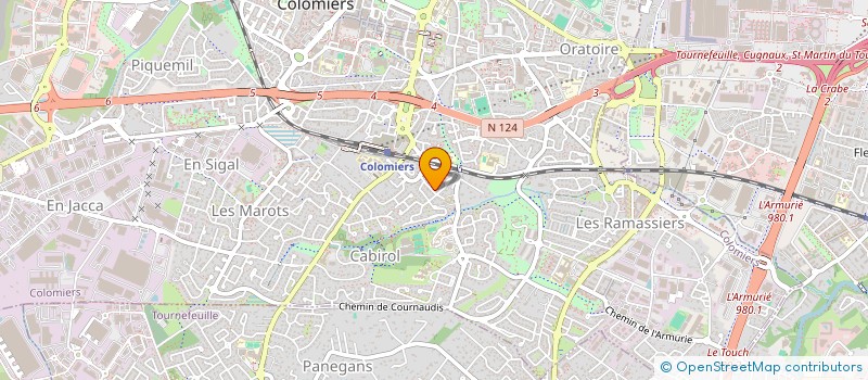 localisation de l'entreprise MONSIEUR SACHA LUSSAMAKI à COLOMIERS