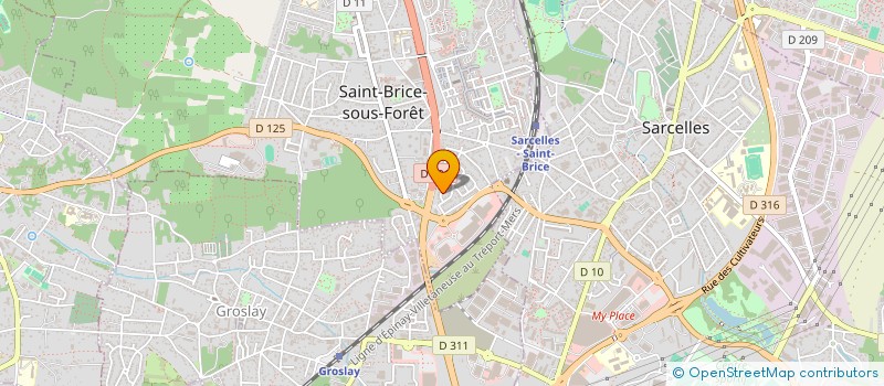 localisation de l'entreprise MONSIEUR SACHA LUZZATO à SAINT-BRICE-SOUS-FORET