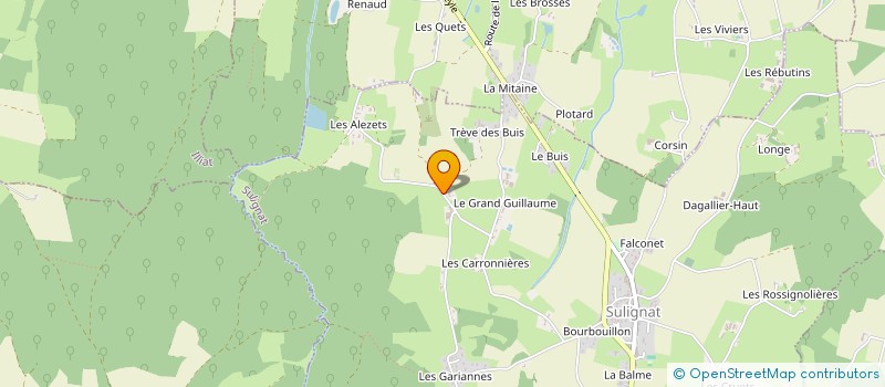 localisation de l'entreprise MONSIEUR SACHA MALLET à SULIGNAT