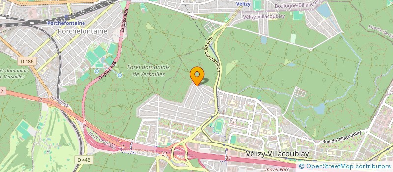 localisation de l'entreprise MONSIEUR SACHA MALUSCIK  VELIZY-VILLACOUBLAY