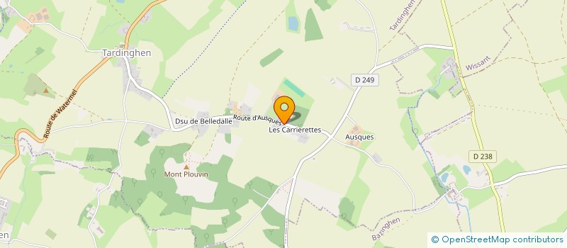 localisation de l'entreprise MONSIEUR SACHA MAQUIGNON  TARDINGHEN