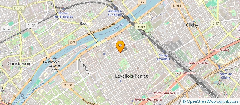 localisation de l'entreprise MONSIEUR SACHA MARCIANO à LEVALLOIS PERRET
