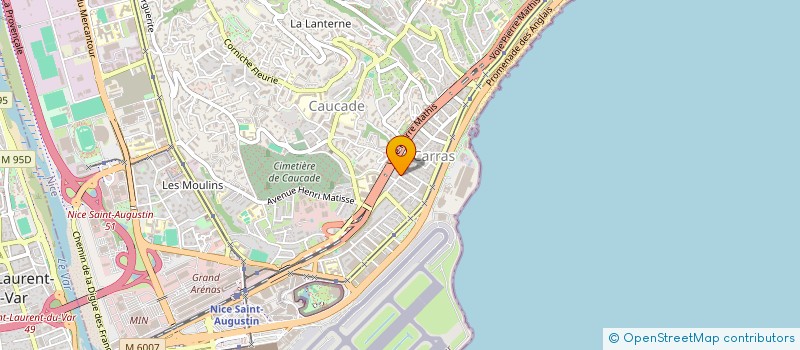localisation de l'entreprise MONSIEUR SACHA MARJANOVIC à NICE
