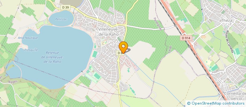 localisation de l'entreprise MONSIEUR SACHA MARTINI  VILLENEUVE-DE-LA-RAHO