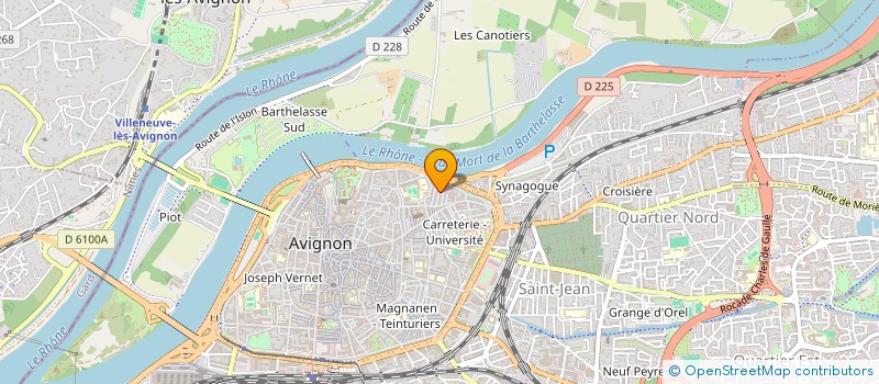 localisation de l'entreprise MONSIEUR SACHA MASSE à AVIGNON