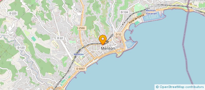 localisation de l'entreprise MONSIEUR SACHA MICHELI à MENTON