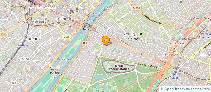 localisation de l'entreprise MONSIEUR SACHA MILLEVILLE à NEUILLY-SUR-SEINE
