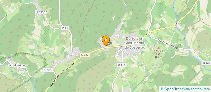 localisation de l'entreprise MONSIEUR SACHA MOH-DHOMBRES  DURFORT-ET-SAINT-MARTIN-DE-SOSSENAC