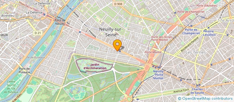 localisation de l'entreprise MONSIEUR SACHA NATAF  NEUILLY-SUR-SEINE