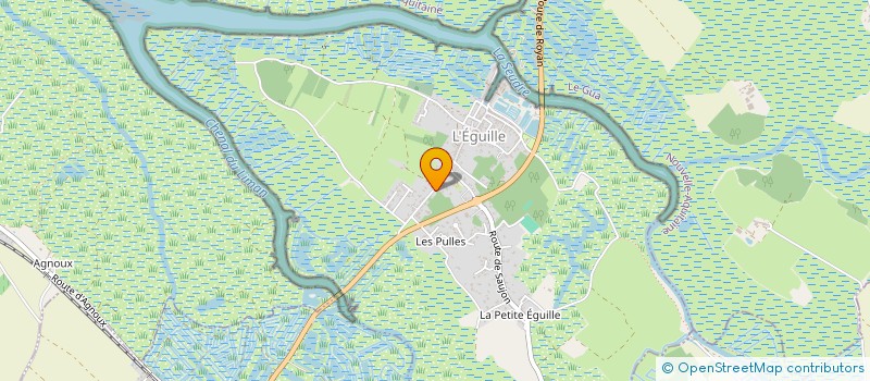 localisation de l'entreprise MONSIEUR SACHA NAU  L'EGUILLE