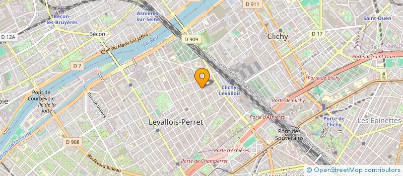 localisation de l'entreprise MONSIEUR SACHA NEZ à LEVALLOIS-PERRET