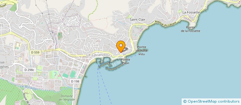 localisation de l'entreprise MONSIEUR SACHA ORDELHEIDE à LE LAVANDOU