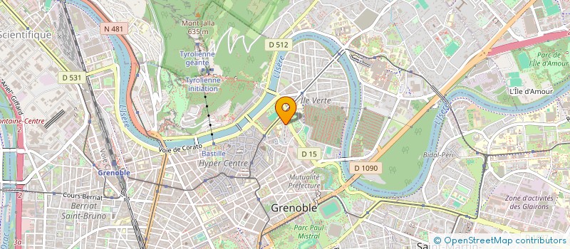 localisation de l'entreprise MONSIEUR SACHA ORIGLIO à GRENOBLE