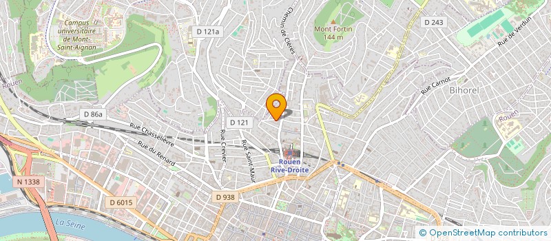 localisation de l'entreprise MONSIEUR SACHA OSMONT  ROUEN