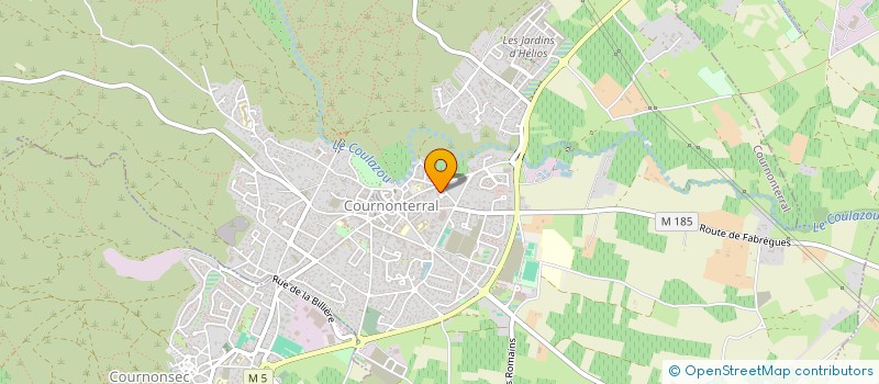 localisation de l'entreprise MONSIEUR SACHA PALOSSE à COURNONTERRAL
