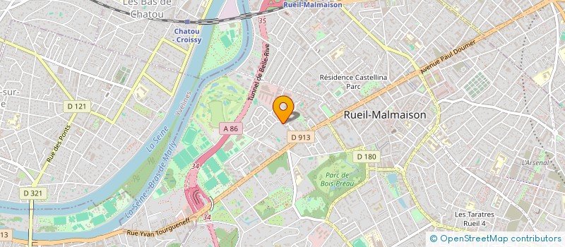 localisation de l'entreprise MONSIEUR SACHA PERRIN-MAROUANI à RUEIL-MALMAISON