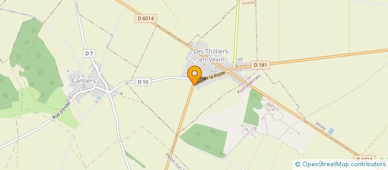 localisation de l'entreprise MONSIEUR SACHA PEYRICHOU  LES THILLIERS-EN-VEXIN