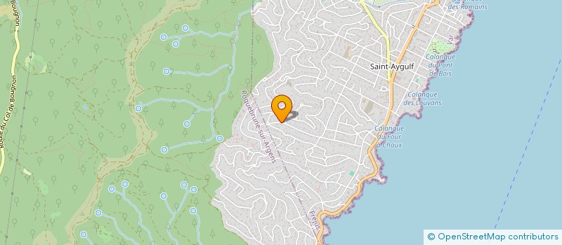 localisation de l'entreprise MONSIEUR SACHA PILLON-BAUDRAN à FREJUS