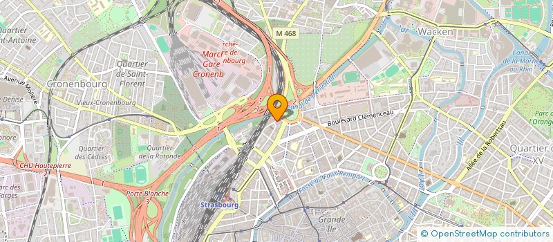 localisation de l'entreprise MONSIEUR SACHA POIRE à STRASBOURG