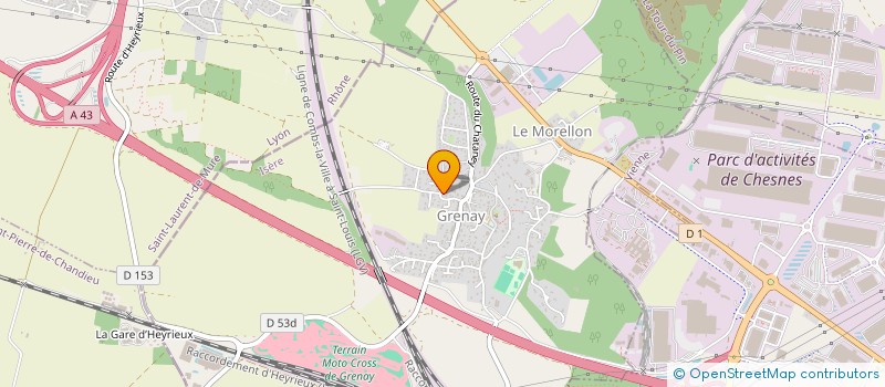 localisation de l'entreprise MONSIEUR SACHA POPELIN  GRENAY