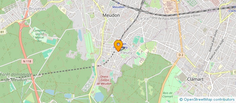 localisation de l'entreprise MONSIEUR SACHA POZZO DI BORGO à MEUDON