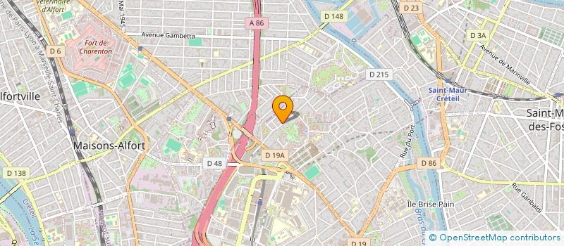 localisation de l'entreprise MONSIEUR SACHA RADOVIC  CRETEIL