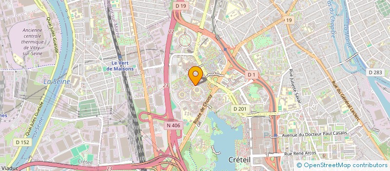 localisation de l'entreprise MONSIEUR SACHA REDON  CRETEIL