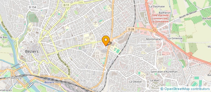localisation de l'entreprise MONSIEUR SACHA RENAULT à BEZIERS