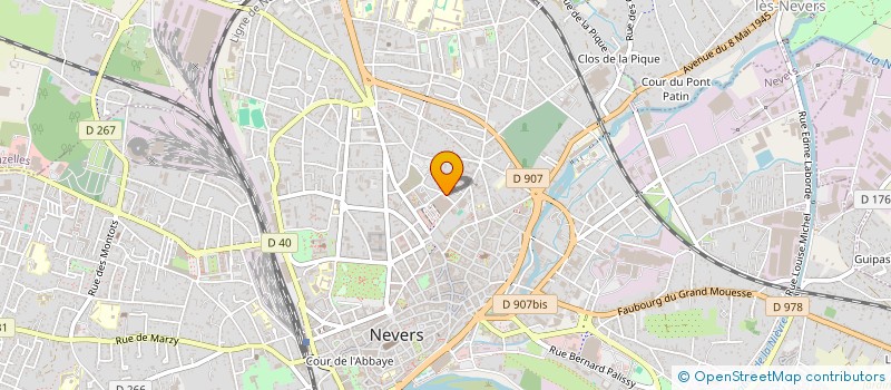 localisation de l'entreprise MONSIEUR SACHA RIU à NEVERS