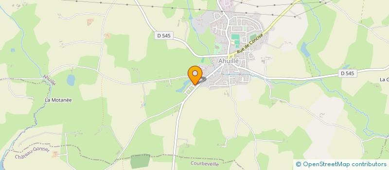 localisation de l'entreprise MONSIEUR SACHA ROCTON  AHUILLE