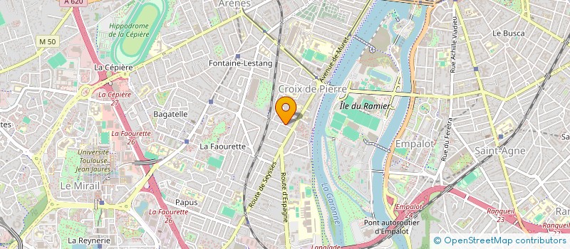 localisation de l'entreprise MONSIEUR SACHA ROQUEFORT  TOULOUSE