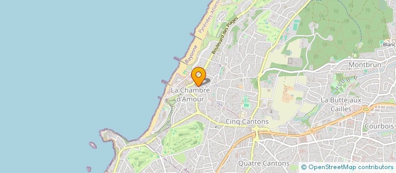 localisation de l'entreprise MONSIEUR SACHA ROSSI-BOULAND  ANGLET