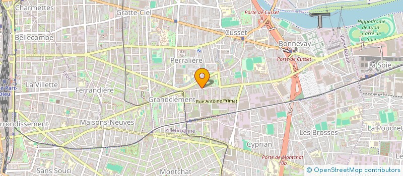 localisation de l'entreprise MONSIEUR SACHA SCHERER  VILLEURBANNE