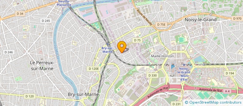 localisation de l'entreprise MONSIEUR SACHA SPODEK à BRY-SUR-MARNE