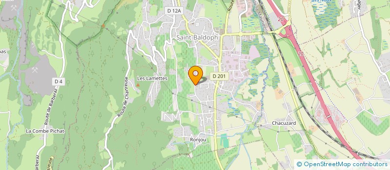 localisation de l'entreprise MONSIEUR SACHA STEFANELLI  SAINT-BALDOPH