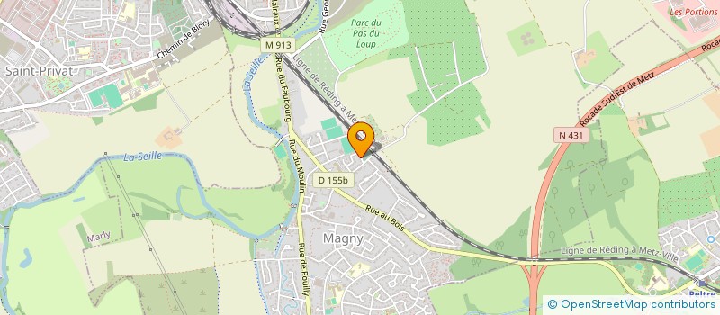 localisation de l'entreprise MONSIEUR SACHA THEOBALD  METZ