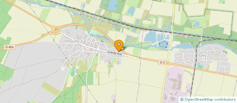 localisation de l'entreprise MONSIEUR SACHA THIEFIN  CHOUILLY