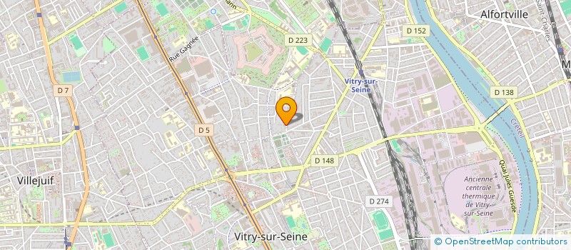 localisation de l'entreprise MONSIEUR SACHA TJIVLIKAKIS à VITRY-SUR-SEINE