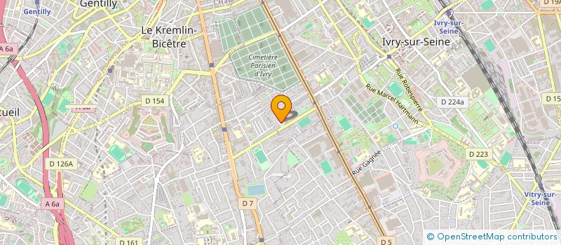 localisation de l'entreprise MONSIEUR SACHA TREHOREL à IVRY-SUR-SEINE