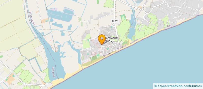 localisation de l'entreprise MONSIEUR SACHA VALLEE  PORTIRAGNES