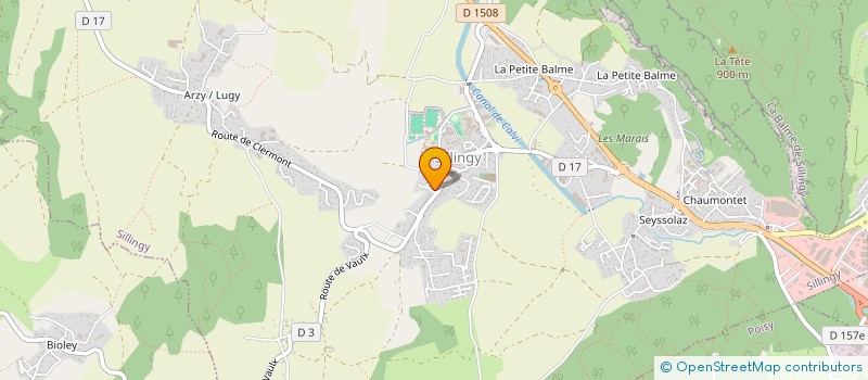 localisation de l'entreprise MONSIEUR SACHA VEGA-VASQUEZ à SILLINGY